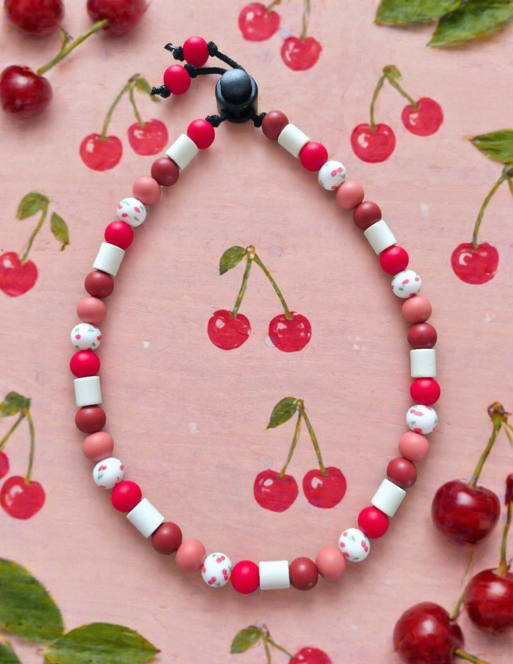 Cherry Cola EM Tick Collars 12MM