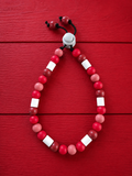 Ruby Red EM Tick Collars 12MM