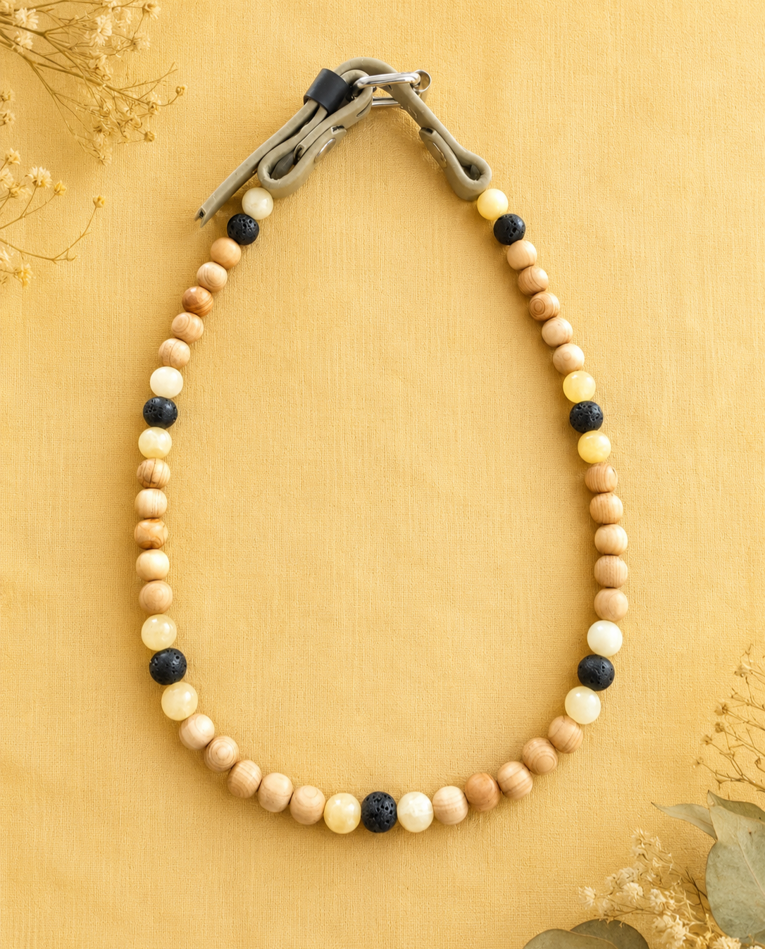 Butter Yellow Cedar Tick Collar