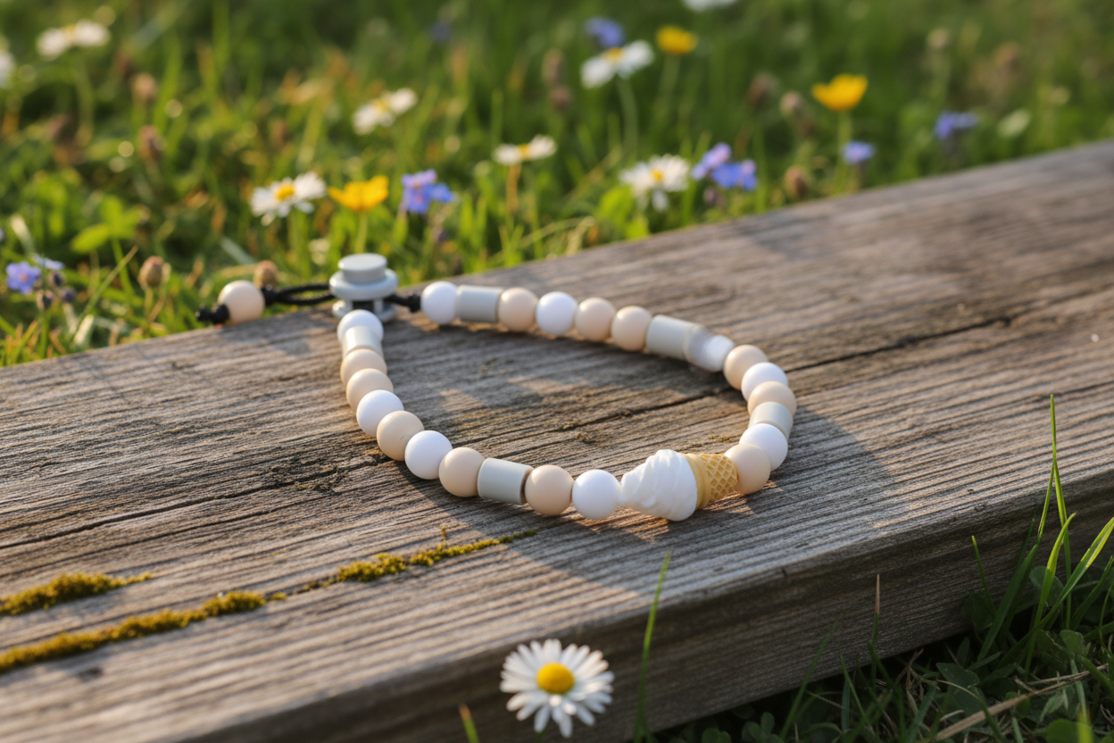 Vanilla Ice Cream EM Tick Collar 12MM
